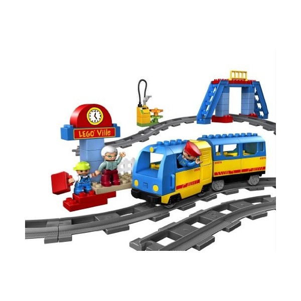 LEGO - 5608 - Jeu de construction - DUPLO LEGOVille - Mon premier coffret train