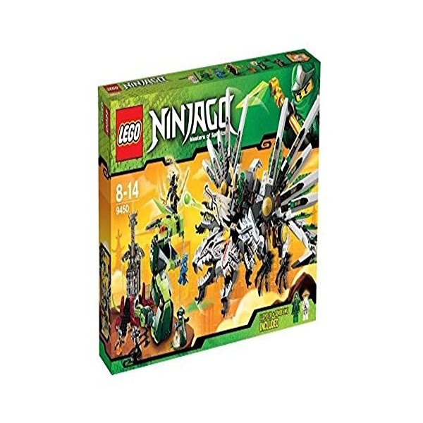 LEGO Ninjago Playthème - 9450 - Jeu de Construction - Le Combat des Dragons