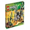 LEGO Ninjago Playthème - 9450 - Jeu de Construction - Le Combat des Dragons