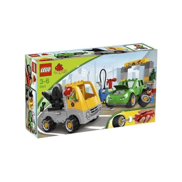 LEGO - 5641 - DUPLOVille - Jeu de construction - Transport - Le garage