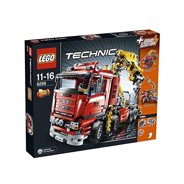 LEGO - 8258 - Jeu de construction - Technic - Le camion-grue