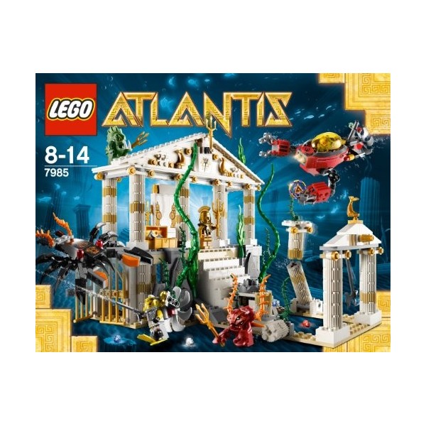 LEGO Atlantis - 7985 - Jeu de Construction - La Cité DAtlantis