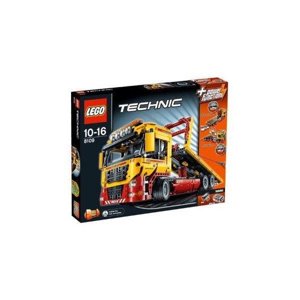 LEGO Technic - 8109 - Jeu de Construction - Le Camion Remorque