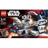 LEGO - Star Wars - Jeu de Construction - Jedi Starfighter avec Anneau dhyperpropulsion