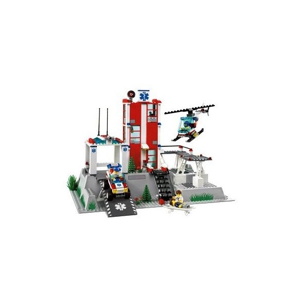 Lego - City - Jeu de Construction - Le Poste de Secours