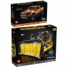 BRICKCOMPLETE Lego Technic 42126 FordF150 Raptor & 42131 Cat D11T Bulldozer