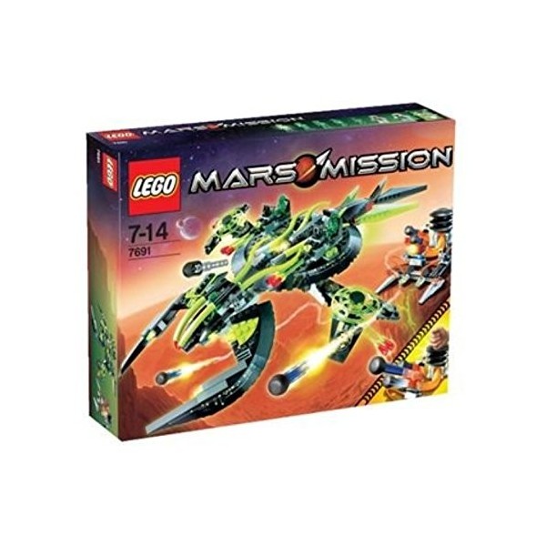 LEGO - Mars Mission - Jeu de Construction - - Vaisseau dassaut Alien ETX