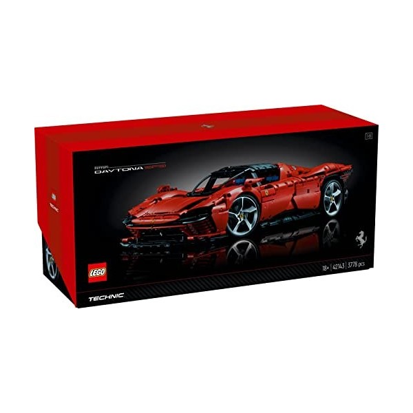 Lego Technic 42143 Ferrari Daytona SP3 & 30465 Lot de 2 hélicoptères