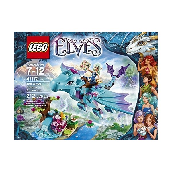 Elves LEGO 212 PCS The Water Dragon Adventure Bike Box Building Toys