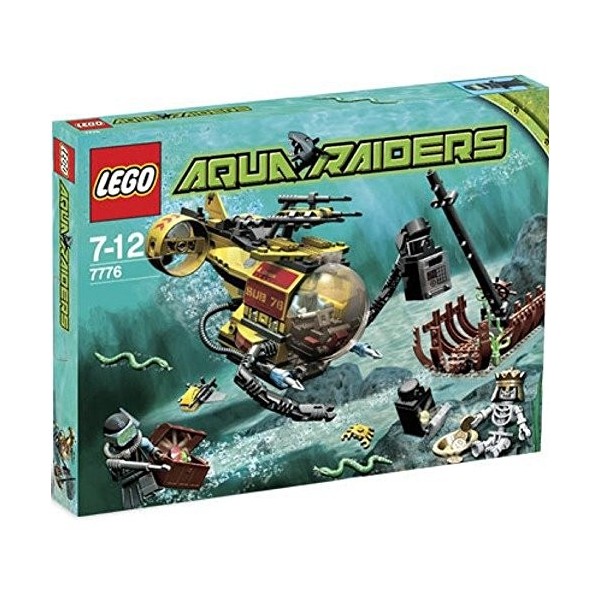 Lego Aqua Raiders Set 7776 The Shipwreck by LEGO