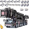 Technologie Grue Liebherr LTM 11200, 7986 Pièces Grue Télécommandée 2.4G RC/APP Grue Mobile LTM Blocs Serrage Compatibles ave