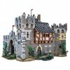 Modèle de Briques de château de château de la série médiévale Lion, MOC Jouet de Construction darchitecture de Collecte de C