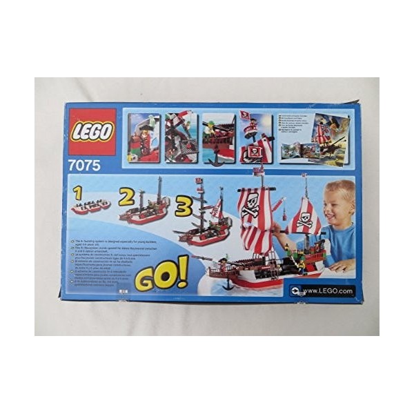 LEGO 4+ 7075 Captain Redbeards Pirate Ship by LEGO