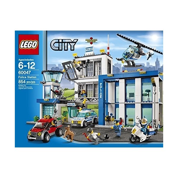 Lego City Police 854 pcs Police, Brick Box Building Toys by
