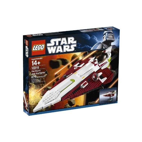 LEGO Star Wars - 10215 - Jeu de Construction - Obi Wans Jedi Starfighter