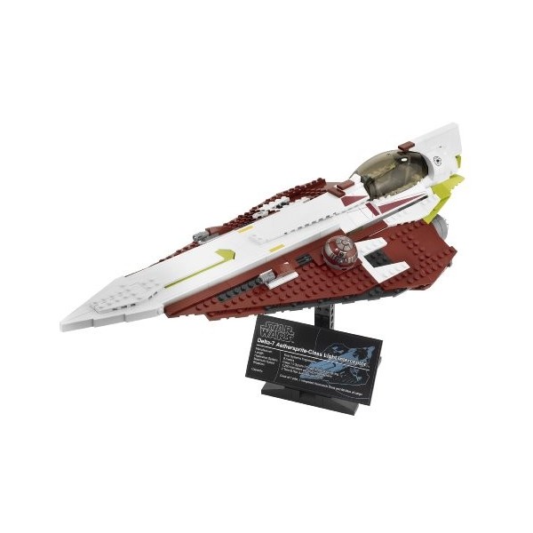 LEGO Star Wars - 10215 - Jeu de Construction - Obi Wans Jedi Starfighter