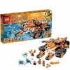 Lego Legends Of Chima - Playthèmes - 70224 - Jeu De Construction - La Base Mobile De Combat
