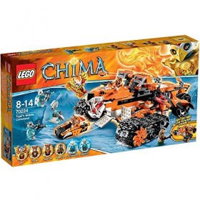 Lego Legends Of Chima - Playthèmes - 70224 - Jeu De Construction - La Base Mobile De Combat