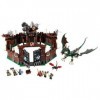 Lego Vikings - 7019 - Jeu De Construction - Forteresse Viking Contre Le Fafnir Dragon