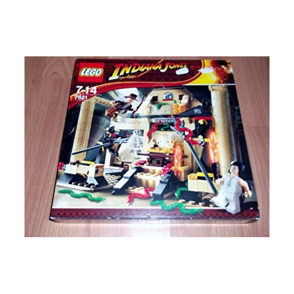LEGO - 7621 - Indiana Jones - Jeux de Construction - Le Tombeau aux Serpents