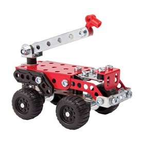 MECCANO - VEHICULES DE SECOURS 3 MODELES - 3 Modèles De Véhicules De Secours A Construire - Jeu de Construction Avec 2 Outils