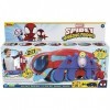 Marvel Spidey and His Amazing Friends Spider Crawl-R, 2-en-1 Deluxe Quartier Général Playset Jouet pour Les Tout-Petits à par