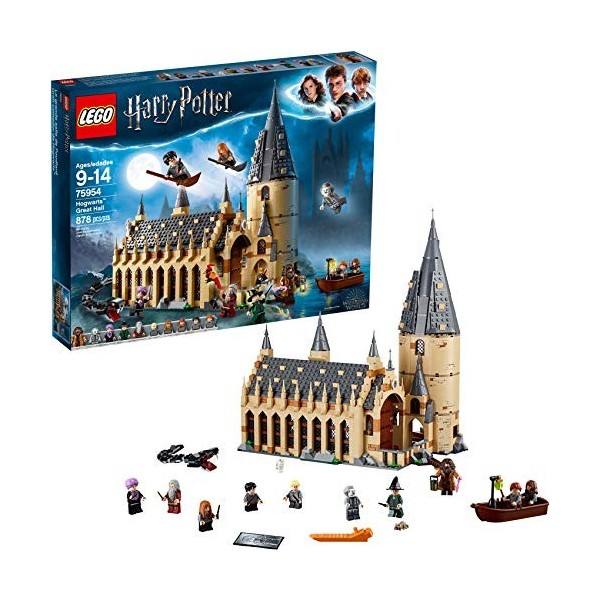 HARRY POTTER Lego Hogwarts Great Hall Building Kit | 878 Pieces
