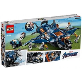 LEGO Marvel Avengers: Avengers Ultimate Quinjet 76126 Building Kit 838 Piece 