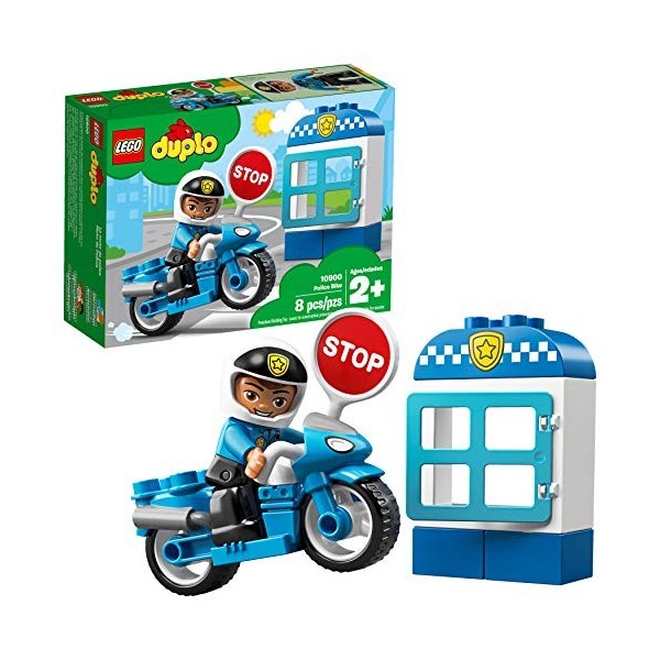 LEGO DUPLO Town Police Bike 10900 Building Blocks 8 Pieces 