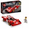 LEGO Speed Champions 1970 Ferrari 512 M 76906 Toy Building Kit. Collectible Recreation of an Iconic Race car for Kids Aged 8+