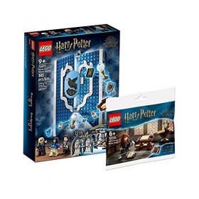 Lego Harry Potter Kit : Bannière de maison Serdaigle Poudlard 76411 + bureau Hermione 30392 polybag 