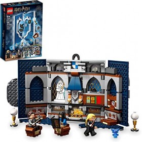 Lego Harry Potter Kit : Bannière de maison Serdaigle Poudlard 76411 + bureau Hermione 30392 polybag 