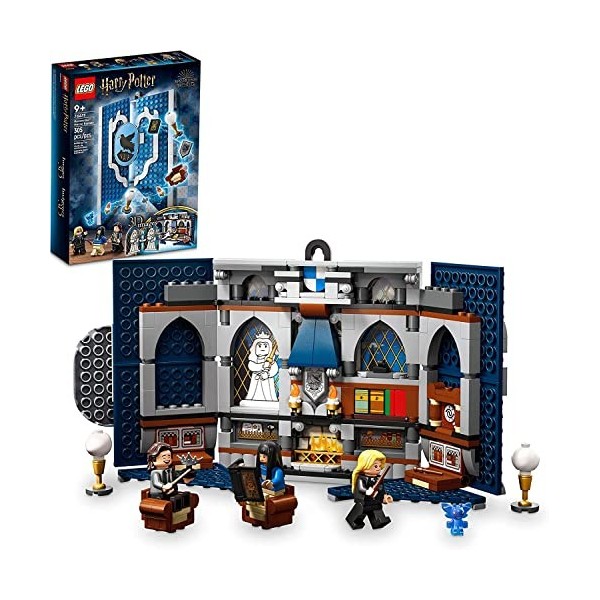 Lego Harry Potter Kit : Bannière de maison Serdaigle Poudlard 76411 + bureau Hermione 30392 polybag 