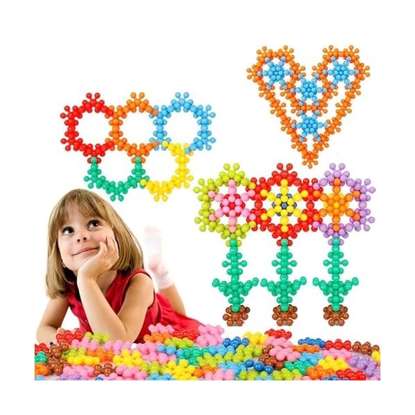 Plum Building Blocks for Kids, puzzle jouet pour enfants, ensemble de jouets de construction 210 pièces, blocs de constructio