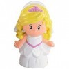 Pièces de rechange pour tube de mariage Fisher-Price Little People P0131 ~ Figurine de mariée blonde de rechange