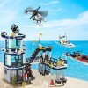 QLT City - Lot de 565 blocs de construction à pince - Compatible avec Lego City - Avec hélicoptère, bateau, cadeau pour garço