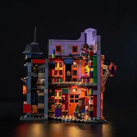 Kit déclairage LED pour Lego Weasleys Wizard Wheezes, kit déclairage pour Lego 76422 Diagon Alley : Weasleys Wizard Wheez