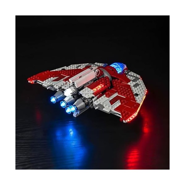Kit déclairage pour Lego Ahsoka Tanos T-6 Jedi Shuttle, kit déclairage pour Lego 75362 Star Wars Ahsoka Tanos T-6 Jedi Sh