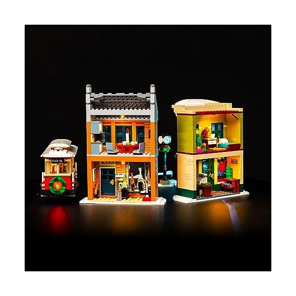 Kit déclairage LED pour Lego Christmas Holiday Main Street, kit déclairage LED pour Lego 10308 Holiday Main Street – Modèle