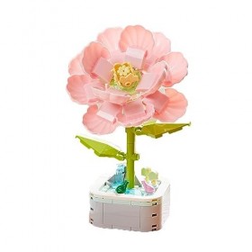 Doyomtoy Kit de Plantes Bonsaï, Bouquet de tournesols de 142 pièces, Mini kit de Construction, kit créatif de Fleurs artifici