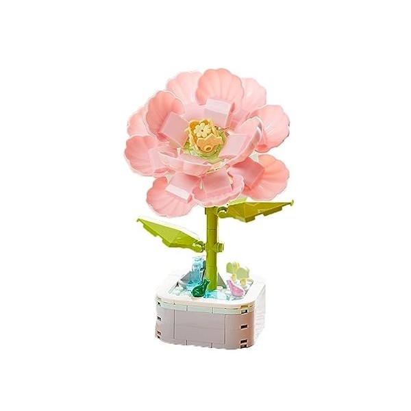 Doyomtoy Kit de Plantes Bonsaï, Bouquet de tournesols de 142 pièces, Mini kit de Construction, kit créatif de Fleurs artifici