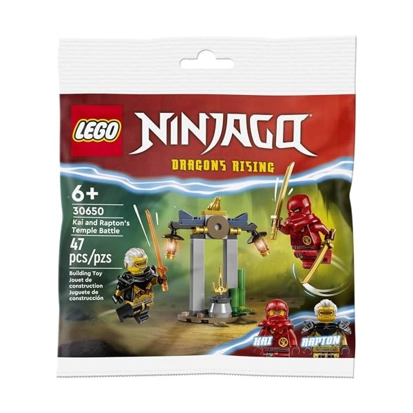 LEGO® Le duel de Ninjago Kais et Rapton au temple