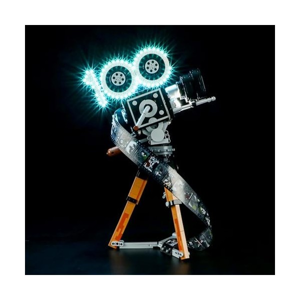 BRIKSMAX Kit d’éclairage à LED pour Lego Disney La caméra Hommage à Walt Disney - Compatible with Lego 43230 Blocs de Constru