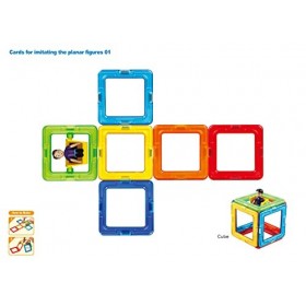 Magformers : WOW Set | Jeu de construction magnétique | 16 pièces | À partir de 3 ans