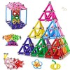 morkka 182 Pièces Blocs de Construction Magnétique 3D Jouet de Puzzle Jeux de Construction avec Bâtons Magnétique Colorés Cad