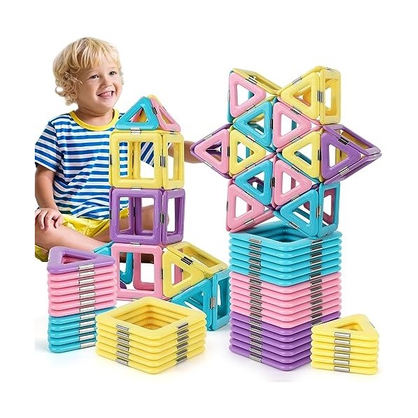 42 seulement bloc de construction magnétique jeu enfant 3 ans - con
