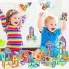 SUPRROW Lot de 38 blocs de construction magnétiques pour enfants à partir de 3, 4, 5, 6, 7, 8 ans, pour garçon, fille, jeu ma