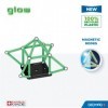 Geomag, Glow Recycled, Constructions Magnétiques Phosphorescentes, Barrettes Magnétiques Phosphorescentes, Pack de 42 Pièces,