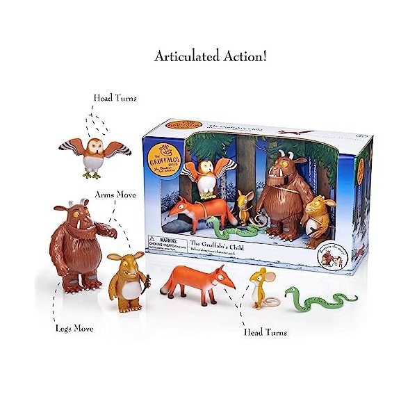 WOW! STUFF Pack Famille Enfant Gruffalo, Child Family