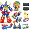 148 Pièces Jeux de Construction magnétiques, Blocs de constructions aimantés,Jeux pour garçons et Filles - Créatif et éducati